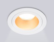 Встраиваемый светильник Ambrella light TN102823 WH/GD белый/золото GU5.3 D92*50