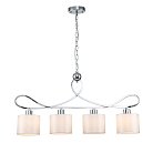 Подвесной светильник 13011/4P Chrome Indigo V000265