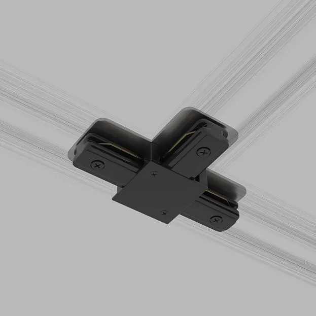 Коннектор Elektrostandard TRC-1-1-T-BK Track Rail BK Surface a039510