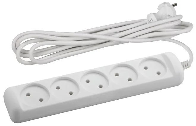 Розеточные блоки, удлинители ЭРА U-5-5m-2x1