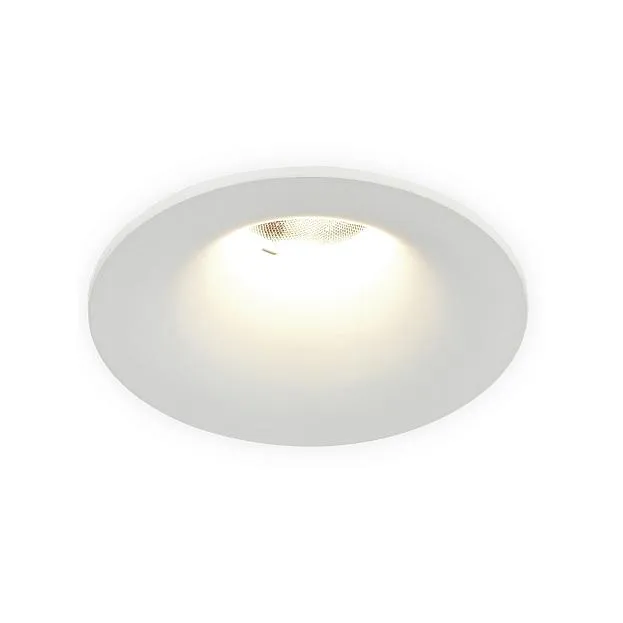 Светильник встраиваемый, 7Вт, D70хH61мм, 24°, 4000К, IP20, Ra>90, белый, блок питания в комплекте Donel DN12001R7N1W DN12