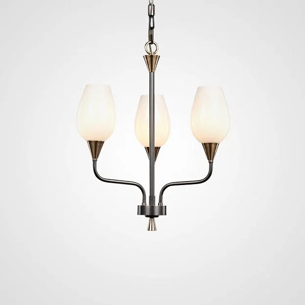 Подвесная люстра VIOLA MILK 3 ImperiumLoft 141135-26 VIOLA-MILK01