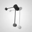 Бра DOTS Размер L. Цвет черный. Lampatron 855-1595