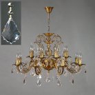 Подвесная люстра Ambiente 8888/8+8 AB New Leaf