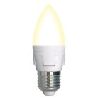 Лампочка светодиодная Uniel LED-C37 7W/3000K/E27/FR/DIM PLP01WH картон