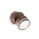 Уличный настенный светильник Ideal Lux 285498 OMEGA AP ROUND COFFEE 4000K