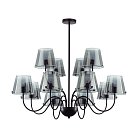 Люстра потолочная G9 12*20W 220V Lumion 6570/12C SMOKY
