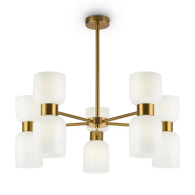 Люстра на штанге Freya FR5203PL-10BS Savia