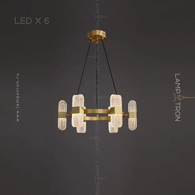 Кольцевые люстры и светильники CHARLIN 6 ламп Lampatron charlin-6 5211-13297 Кольцевые люстры и светильники CHARLIN 6 ламп Lampatron charlin-6 5211-13297