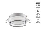 Светильник встраиваемый IP20 GX53 12Вт 220-240V Novotech 371025 GEM