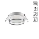 Светильник встраиваемый IP20 GX53 12Вт 220-240V Novotech 371025 GEM