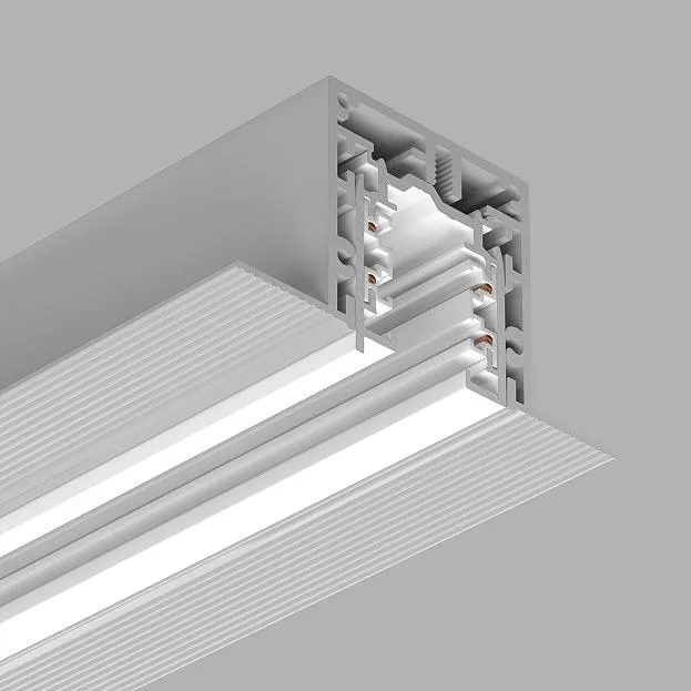 Трехфазный трек (под шпаклевку) Ledron АВД-5043 (5102) 1250 мм White Трехфазный трек (под шпаклевку) Ledron АВД-5043 (5102) 1250 мм White