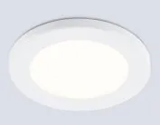 Встраиваемый светильник Ambrella light TN6630 WH белый IP44 GX53 D100*60