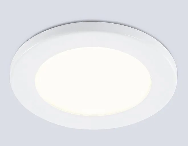 Встраиваемый светильник Ambrella light TN6630 WH белый IP44 GX53 D100*60