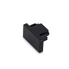 Боковая заглушка для шинопровода, черная Donel CDN01B DN01