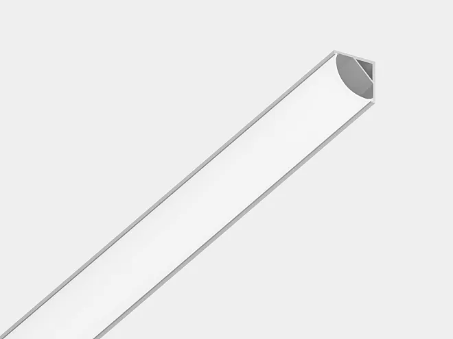 Профиль угловой для однорядной ленты с экраном 3м SWG SF-1616 SF