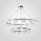 Подвесная люстра NICOLETTA CHROME D100+D60 ImperiumLoft 306378-23 nicoletta-chrome01