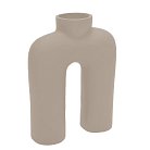 Ваза декоративная L175, B60, H225, алюминий, песочный Eglo 421063 BROWER
