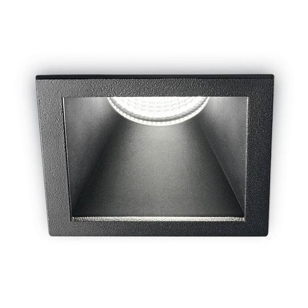 Встраиваемый светильник Ideal Lux GAME SQUARE BK BK (GAME SQUARE BLACK BLACK) 192383