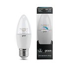 Лампочка светодиодная Gauss 103202206-D Candle Crystal Clear
