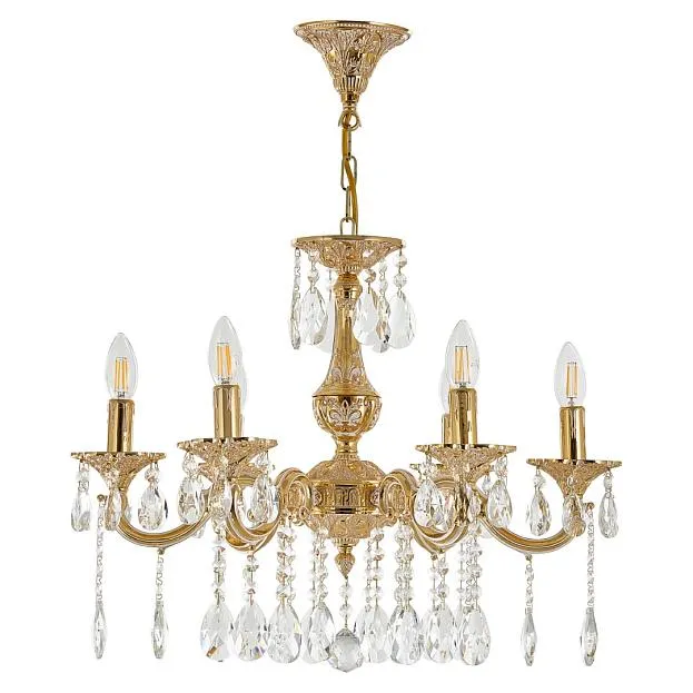 Люстра хрустальная Bohemia Ivele Crystal AL78101/6/175 A GW Люстра хрустальная Bohemia Ivele Crystal AL78101/6/175 A GW