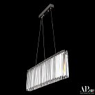 Люстра светодиодная хрустальная APL LED SH08.70.A.Ni.4000 Sicilia