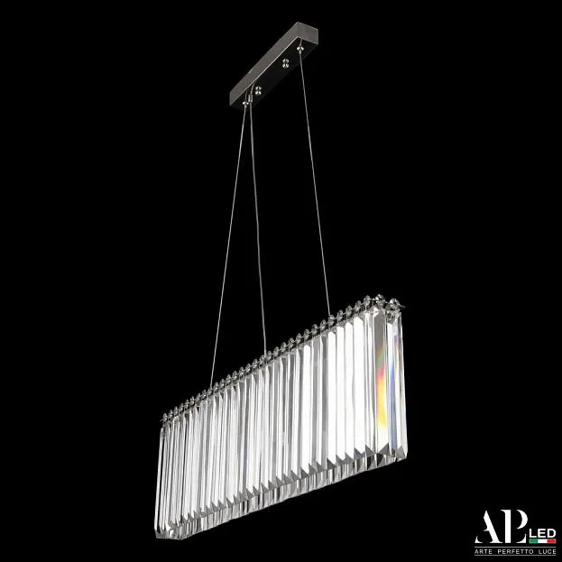 Люстра светодиодная хрустальная APL LED SH08.70.A.Ni.4000 Sicilia Люстра светодиодная хрустальная APL LED SH08.70.A.Ni.4000 Sicilia