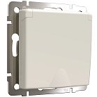 Розетка Werkel W1171262 IP44 (айвори матовый) a059276