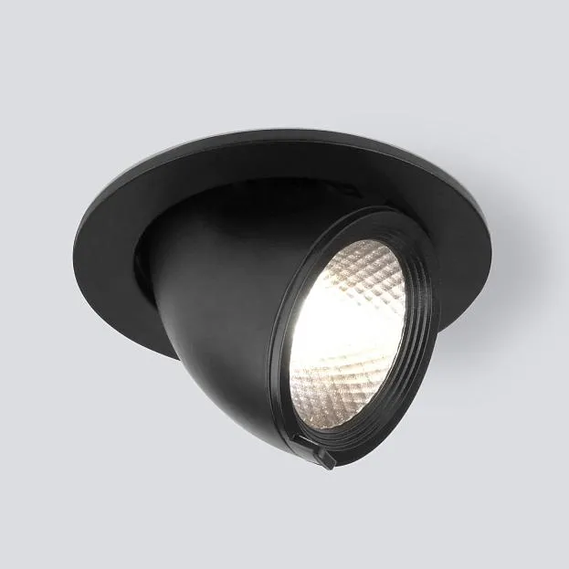 Встраиваемый светильник Elektrostandard 9918 LED Osellu черный a052456 Встраиваемый светильник Elektrostandard 9918 LED Osellu черный a052456