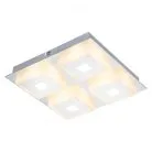 Потолочный светодиодный светильник Globo 41111-4 Quadralla