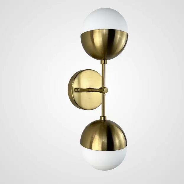 Бра Copper Light Bra Duos Brass 85018-22 ImperiumLoft Бра Copper Light Bra Duos Brass 85018-22 ImperiumLoft