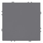 Переключатель 1-клавишный (механизм), СЗК, 250В, 10A, RSW10-5105-10ZK, платиново-серый, soft touch Stekker 50240 Эмили