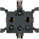 Механизм розетки 2К+З для скрытой установки, IP55, Donel DIP18800 W55