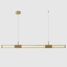 Светильник подвесной Crystal Lux LINEUP SP24W LED BRASS