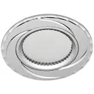 Светильник встраиваемый потолочный MR16 G5.3 серебристый Feron 18897 GS-M361