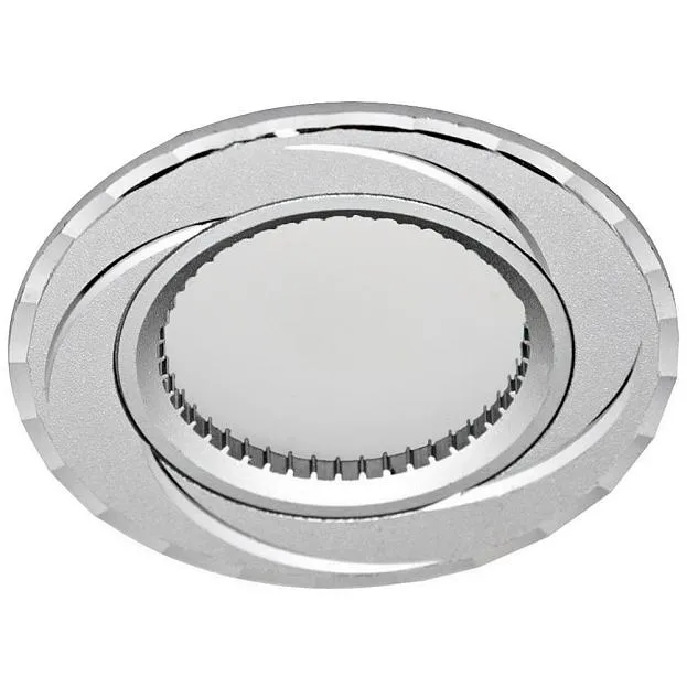 Светильник встраиваемый потолочный MR16 G5.3 серебристый Feron 18897 GS-M361