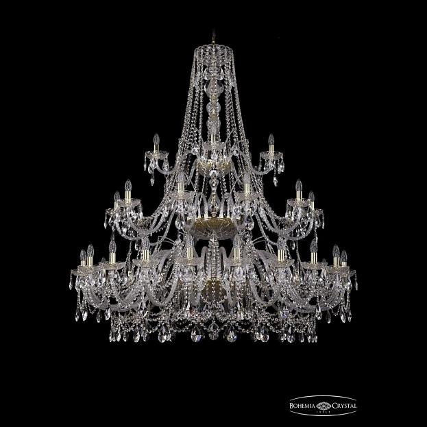Люстра хрустальная 1411/20+10+5/530/3d G Bohemia Ivele Crystal