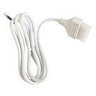 Провод питания Uniel UCX-N10 1.5M WHITE ULO-N