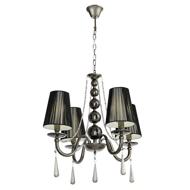 Подвесная люстра Lumina Deco Fabione LDP 1200-4 BK Подвесная люстра Lumina Deco Fabione LDP 1200-4 BK