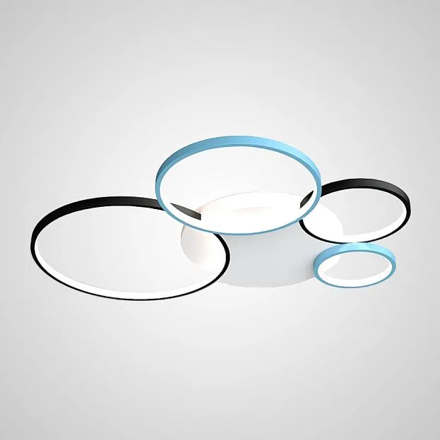 Потолочный светильник ALMA L120 Black Blue ImperiumLoft 208080-23 alma01