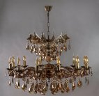 Подвесная люстра Ambiente 2128/12+12 PB New Leaf
