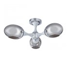 Люстра потолочная с плафонами Arte Milano 329408/3 CR+WH Amalfi Napoli