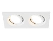 Встраиваемый светильник Ambrella light TN102745/2 WH белый IP20 GU5.3/2 180*95*25