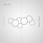 Бра BEA B COMBO 7 ламп Lampatron 6434-17361