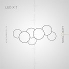 Бра BEA B COMBO 7 ламп Lampatron 6434-17361