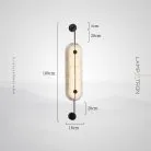 Бра PHEBE TALL Размер M. Цвет черный Lampatron 8961-25358