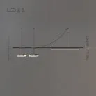 Реечный, рядный светильник ZODIAC ARCH 3 лампы. Размер L Lampatron 6721-18381