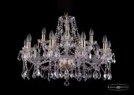 Подвесная люстра Bohemia 1413/10+5/300/G/Leafs 1413 Gold