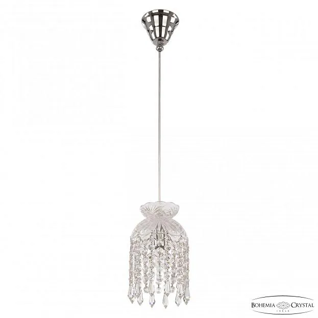 Подвесной светильник с хрусталём Bohemia Ivele Crystal 14781P/13 Ni Drops