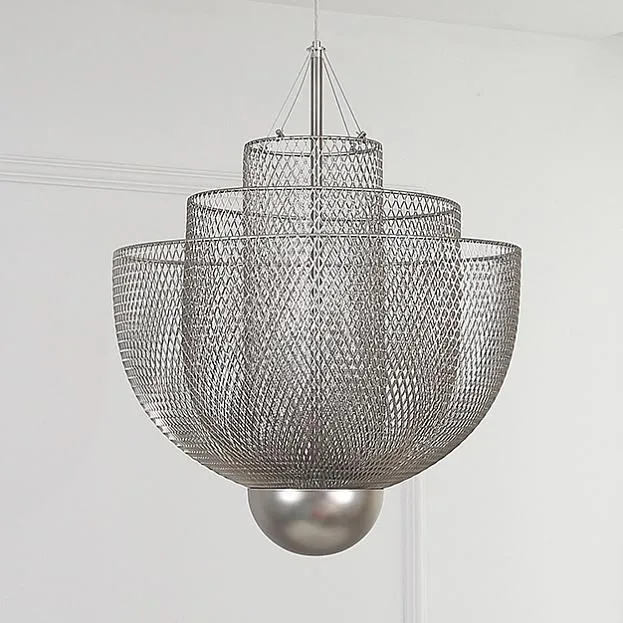 Подвесная люстра MESHMATICA D60 Gold ImperiumLoft 193765-26 MESHMATICA01